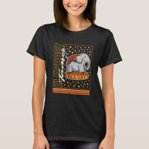 Circus Elephant Tamer Cute Elephant Circus Staff T-Shirt