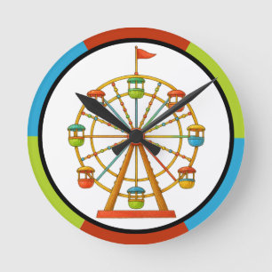 Circus Ferris wheel Wall Clock