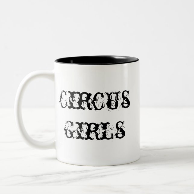 Circus Girl Coffee Mug (Left)