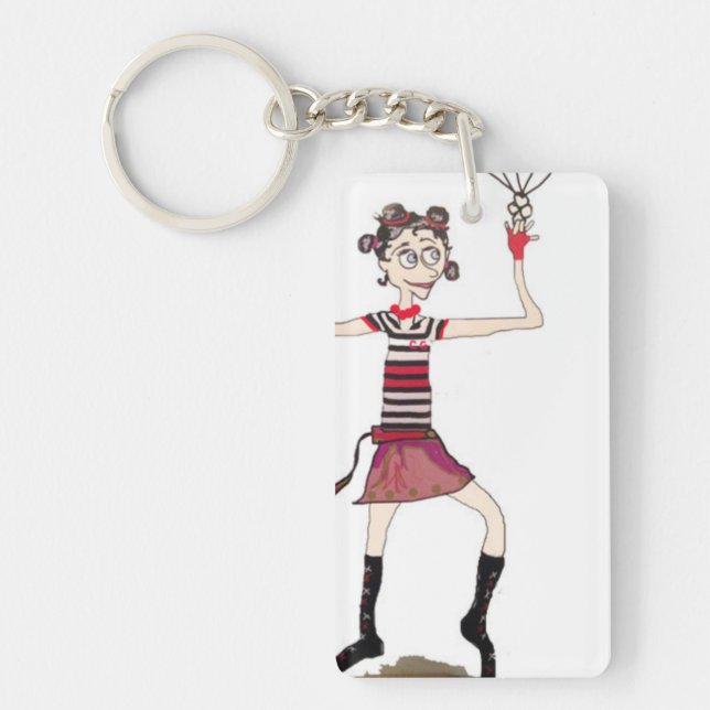 Circus Girl Keychain (Front)