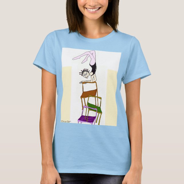 Circus Girl tee (Front)
