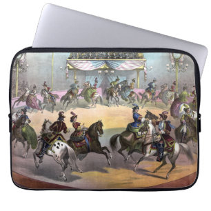 Circus Grand Finale, Circa 1872. Laptop Sleeve
