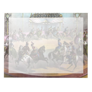 Circus Grand Finale, Circa 1872. Notepad