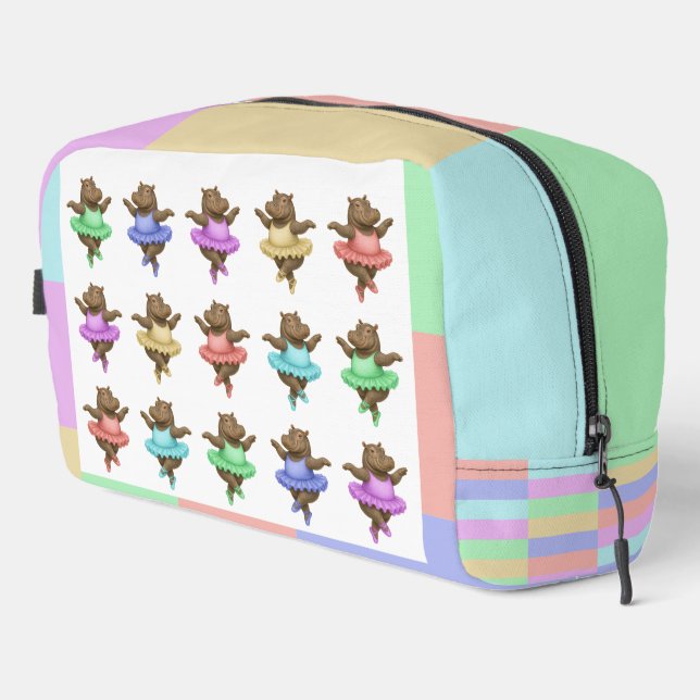 Circus hippo dopp kit (Right Corner)