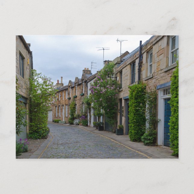 Circus Lane Edinburgh Postcard (Front)