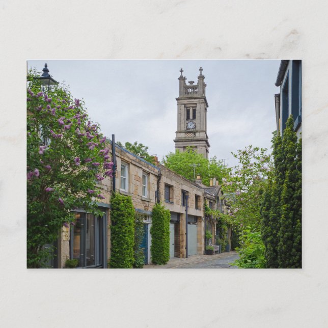 Circus Lane St Stephen's Church Edinburgh Postcard (Front)