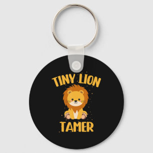 Circus Lion Tamer Shirt Circus Shirts Tiny Lion Ta Key Ring