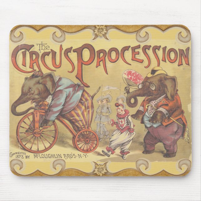 Circus Mouse Mat (Front)