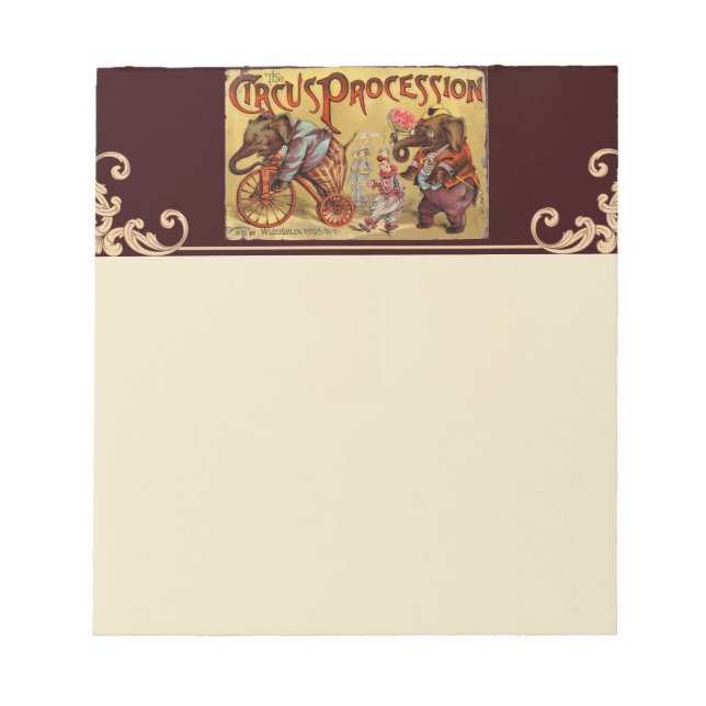 Circus Notepad (Front)