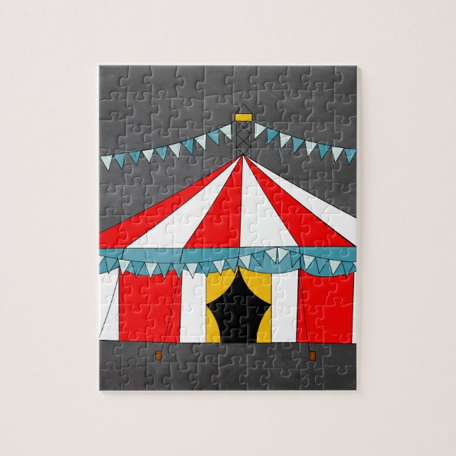 Circus Party Gifts Jigsaw Puzzle (Vertical)