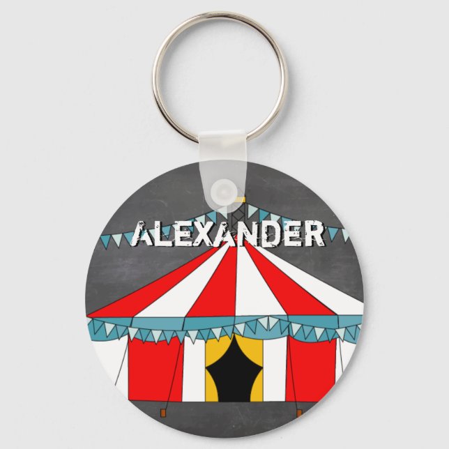 Circus Party Gifts Key Ring (Front)