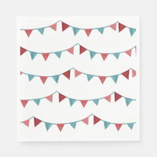 Circus Party Napkins   Carnival Napkins