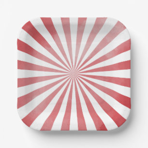 Circus Party Plates   Carnival Paper Plates