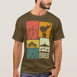 Circus Performer Silhouettes T-Shirt
