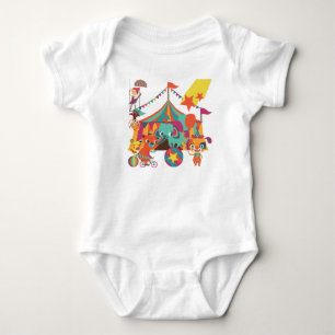 Circus Performers Baby Bodysuit