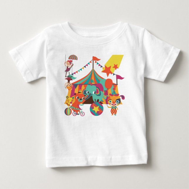 Circus Performers Baby T-Shirt (Front)