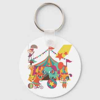 Circus Performers Key Ring