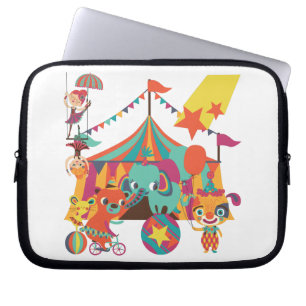 Circus Performers Laptop Sleeve