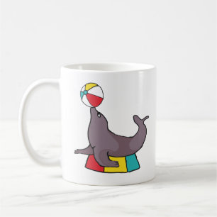Circus Performing Seal Coffee Mug
