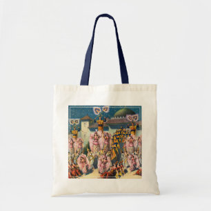 Circus Poster Of Dancers Before The Moorish King Tote Bag