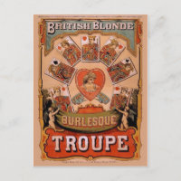 Circus Poster Postcard