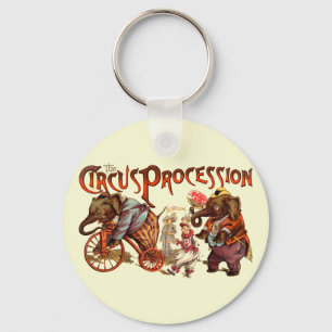 Circus Procession Key Ring