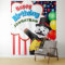 Circus Ringmaster Bear Birthday Backdrop