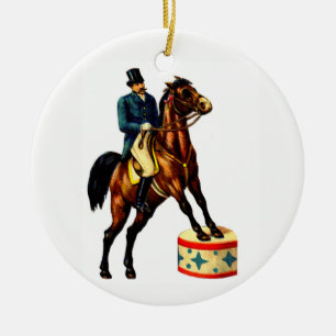 Circus Ringmaster Ceramic Tree Decoration