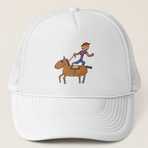 Circus Rodeo Horse Riding Trucker Hat