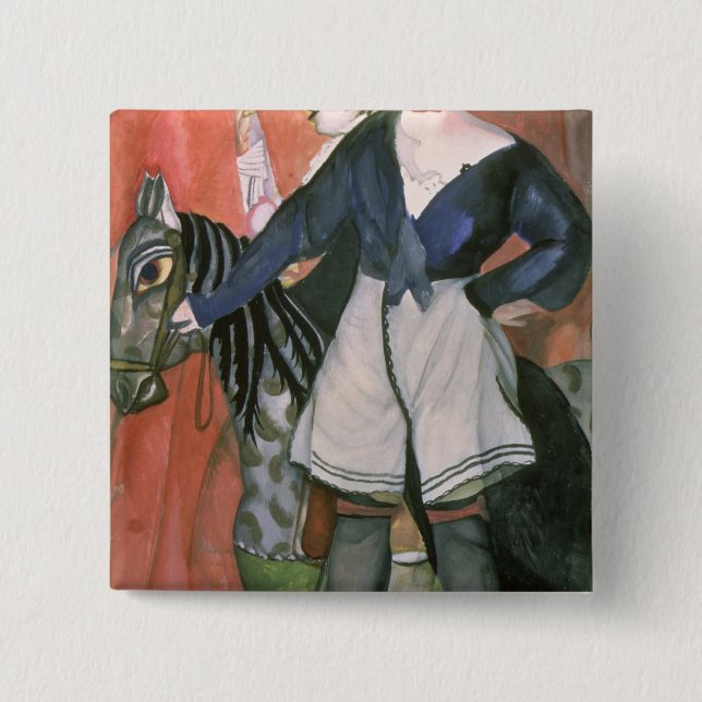 Circus Scene, 1917 15 Cm Square Badge (Front)