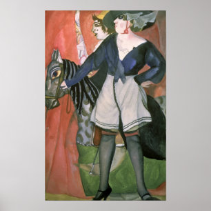 Circus Scene, 1917 Poster