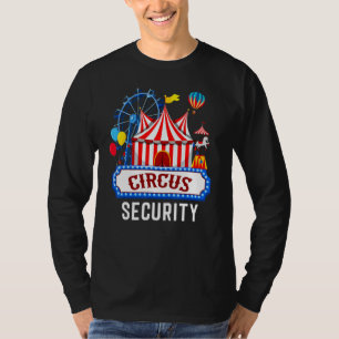Circus Security Carnival Costume Carny Event Staff T-Shirt