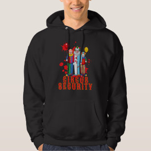 Circus Security Clown Squad Uniform Costume Hallow Hoodie