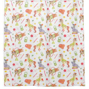 Circus Shower Curtain