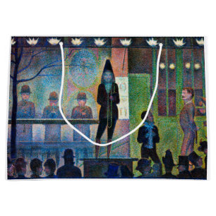 Circus Sideshow, Seurat Large Gift Bag