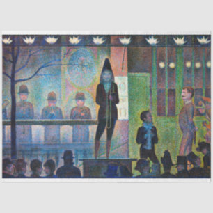 Circus Sideshow, Seurat Tissue Paper