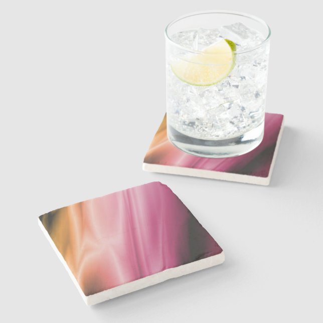 Circus Silk Stone Coaster (Side)