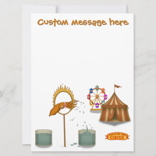 Circus squid. Add your own message.