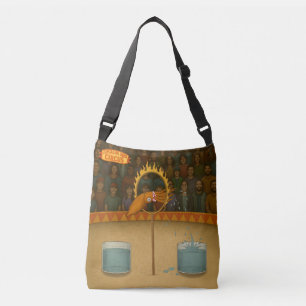 Circus squid crossbody bag