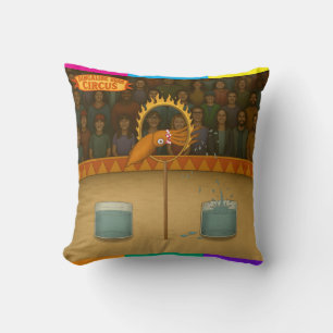 Circus squid cushion