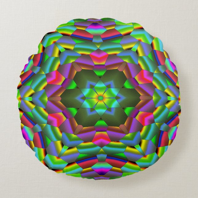 Circus Star.... Round Cushion (Front)