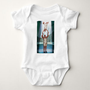Circus Strongman Baby Bodysuit
