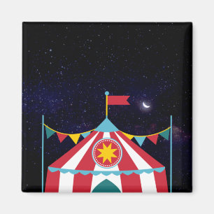 Circus Tent at Night Magnet