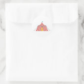 Circus Tent Classic Round Sticker (Bag)