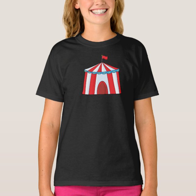 Circus Tent Girls T-Shirt (Front)