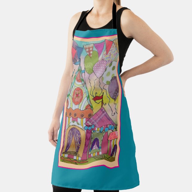 Circus Tents & Balloons Apron (Insitu)