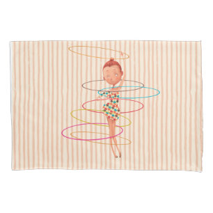 Circus Theme Bedroom Nursery Decor Kids Pillowcase