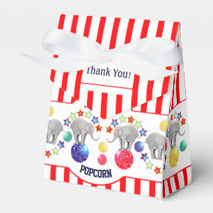 Circus Theme Gourmet Snack Party Favour Box