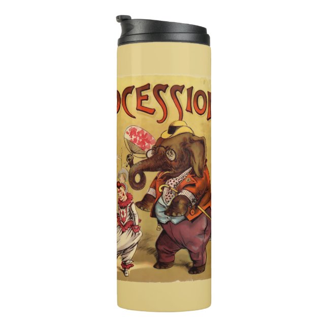 Circus Thermal Tumbler (Rotated Right)