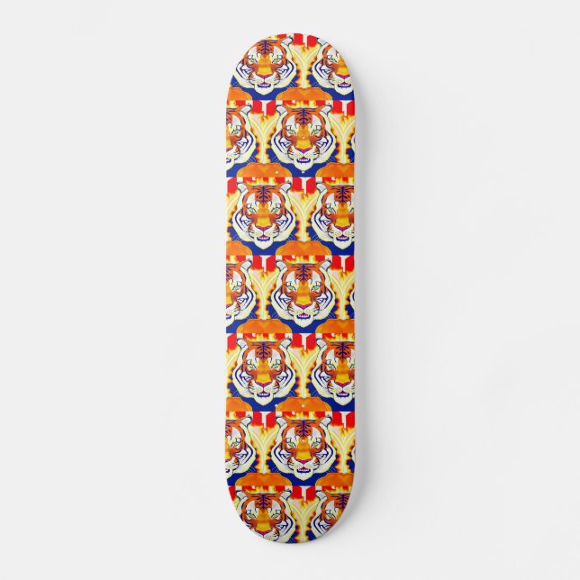 Circus Tiger skateboard (Front)